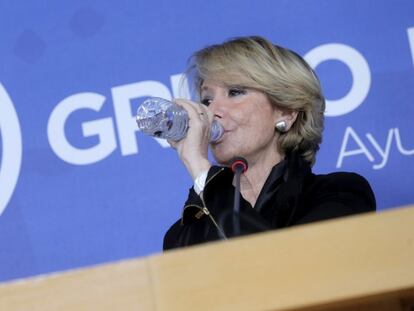 Esperanza Aguirre, en una imagen de archivo.