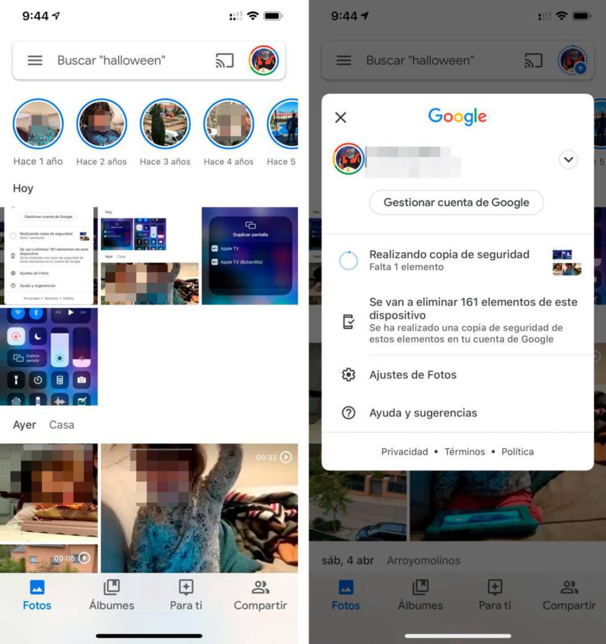 Google Fotos se actualiza para agilizar la velocidad de carga en la ...