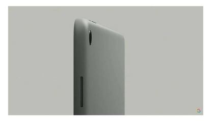 Lateral de la Google Pixel Tablet