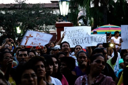 Narcotráfico manifestaciones en Michoacán, México