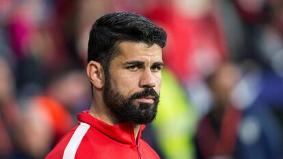Fotografía de archivo tomada en 2018 en Madrid, del futbolista Diego Costa