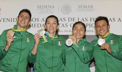 Los medallistas ol&iacute;mpicos representantes de las Fuerzas Armadas