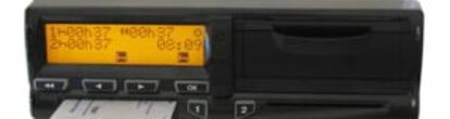 La unidad de vehículo de un tacógrafo digital registra la información relativa a la actividad de los conductores.