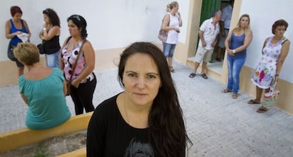 Chari Herrera, presidenta de SOS Bebés Robados de Cádiz.