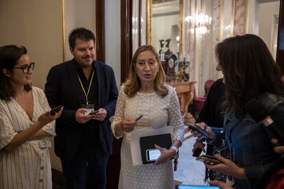 Ana Pastor, en el Congreso de los Diputados