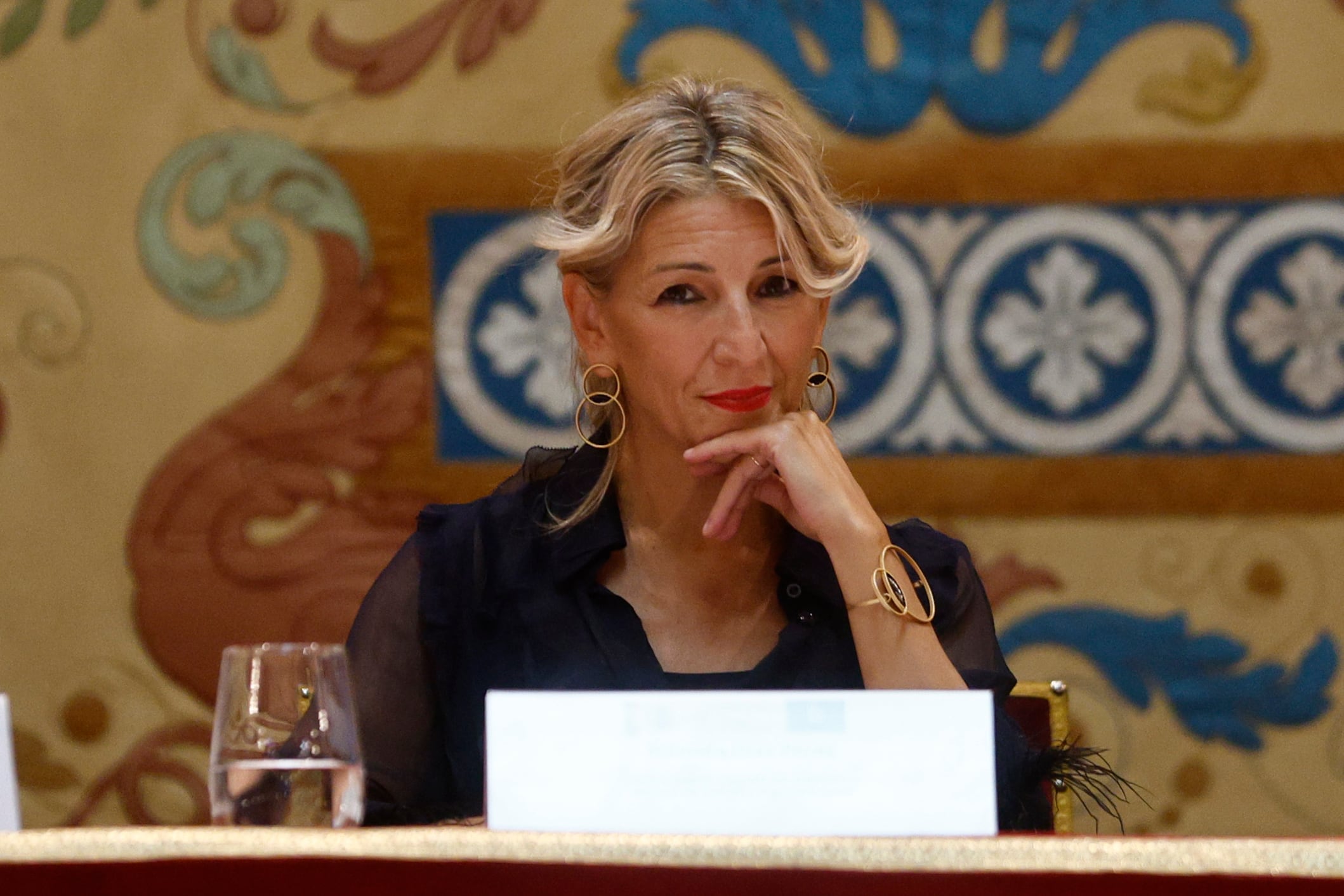 La vicepresidenta segunda y ministra de Trabajo y Economía Social en funciones, Yolanda Díaz, preside la entrega de diplomas a los nuevos inspectores y subinspectores de la Inspección de Trabajo y Seguridad Social