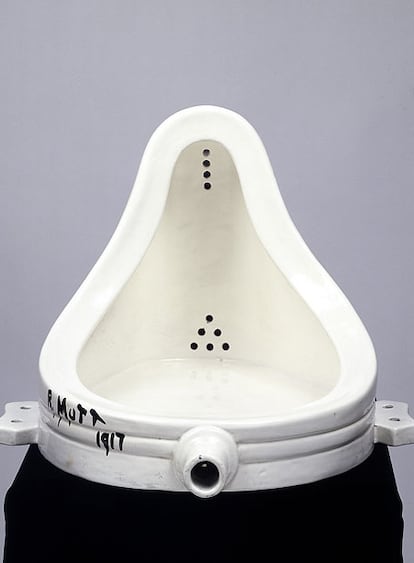 <i>La Fuente, </i>obra que Marcel Duchamp firmó como R. Mutt.