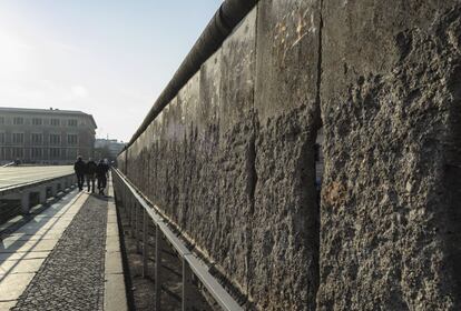 Restos del muro de Berlín.