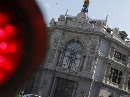 Fachada de la sede del Banco de Espa&ntilde;a en la plaza de Cibeles de Madrid. EFE/Archivo