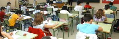Imagen de un colegio público madrileño.