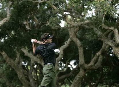 Sergio García, durante el torneo