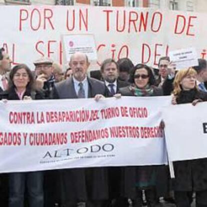 El turno de oficio de Madrid amenaza con parar el servicio