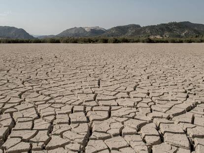 Imagen de un pantano español tomada en julio de 2017.