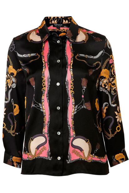 Camisa estampada, de Topshop (48 euros aprox.)