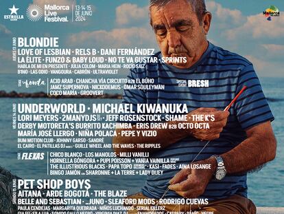 Cartel promocional del Mallorca Live Festival.