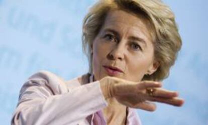 La ministra de Trabajo y Asuntos Sociales, Ursula von der Leyen. EFE/Archivo