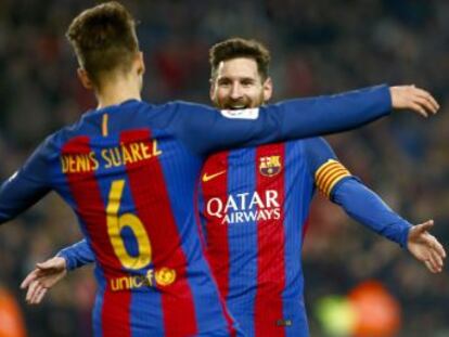 El Barcelona golea a la Real Sociedad en un partido muy táctico, presidido por la alineación del argentino y las asistencias del omnipresente Messi