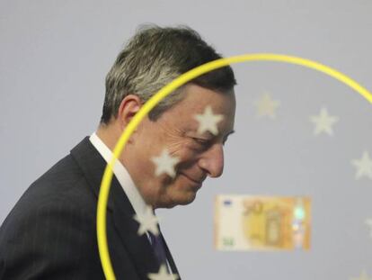 El presidente del Banco Central Europeo (ECB), Mario Draghi.