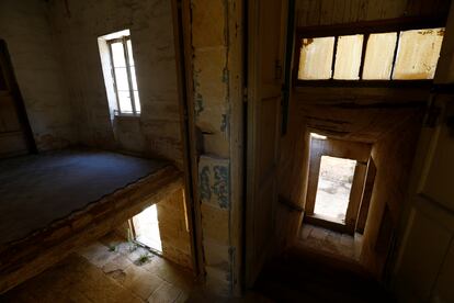 Interior de la zona de servicio de Villa Guardamangia, en Malta, donde vivieron Isabel II y Felipe de Edimburgo.