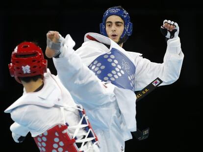 Joel Gonzalez, durante la final.