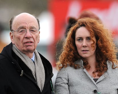 Rupert Murdoch y Rebekah Brooks en 2010.