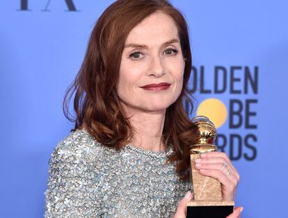 Isabelle Huppert globos de oro