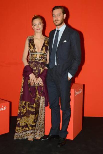 Pierre Casiraghi, con su esposa Beatrice Borromeo.