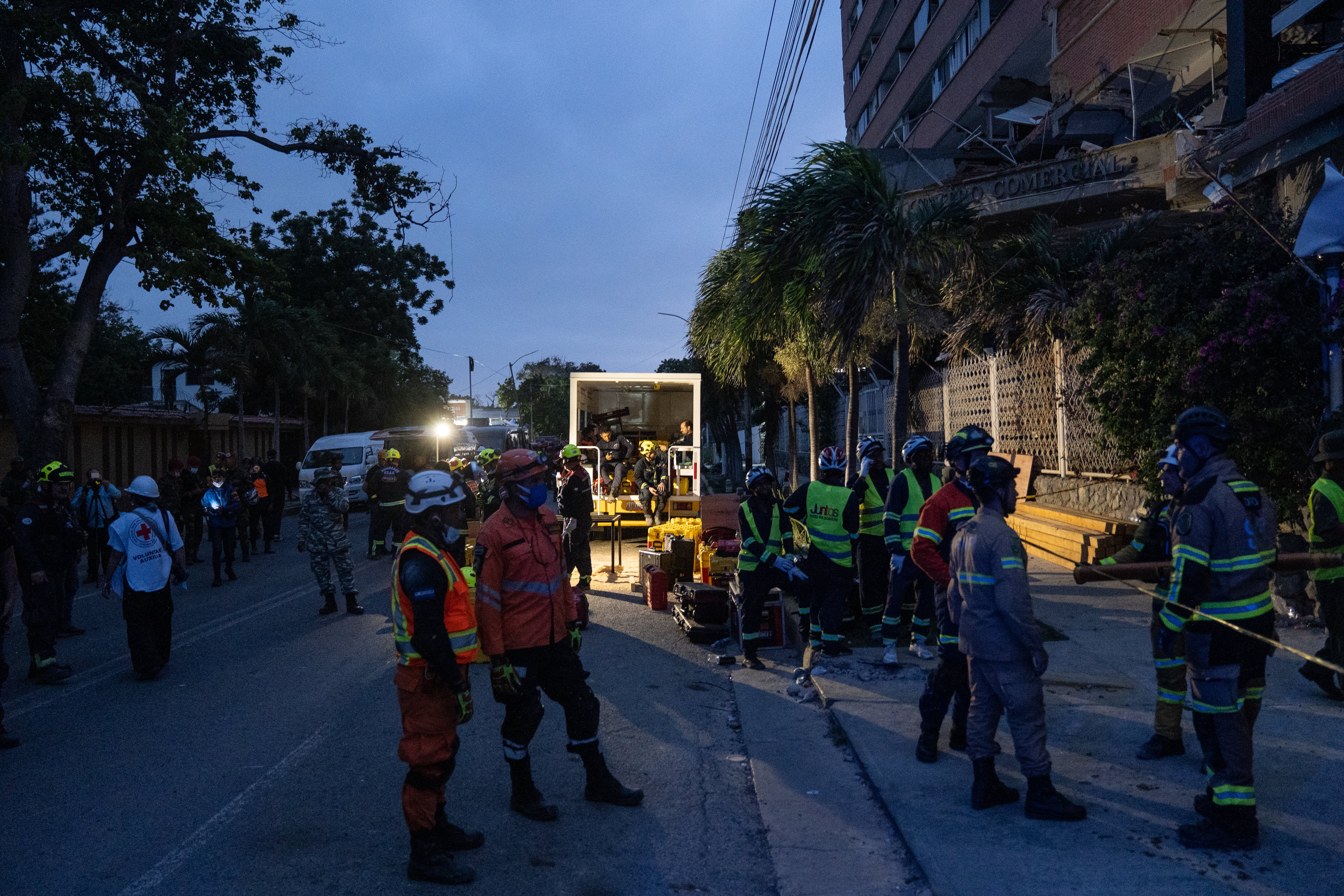 Operativo para el rescate de Hernán Gil, en La Guaira.
