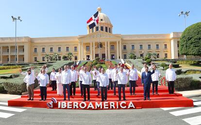 Foto de familia de la Cumbre Iberoamericana.