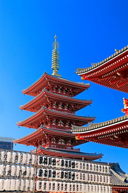 El templo de Asakusa en Tokio.