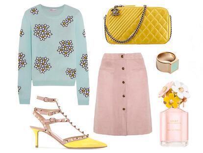 Denominador común: Una falda abotonada de ante, 10 looks