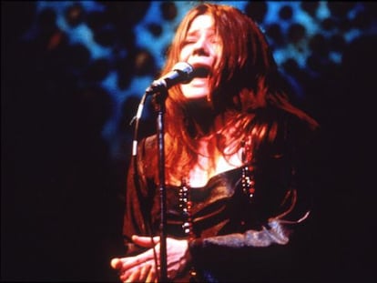 Janis Joplin, al final de su carrera.