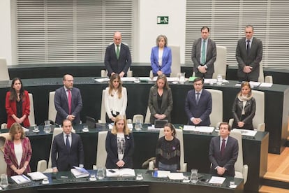 Imagen del pleno del Ayuntamiento de Madrid de este martes