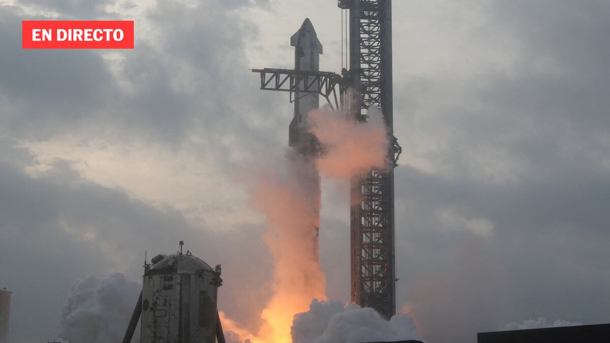 Quinto lanzamiento de Starship, en directo SpaceX intenta capturar el