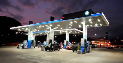 Una de las gasolineras de Copec, Compañía de Petróleos de Chile.