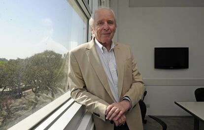 Pablo Gerchunoff en su despacho de la Universidad Di Tella en Buenos Aires.