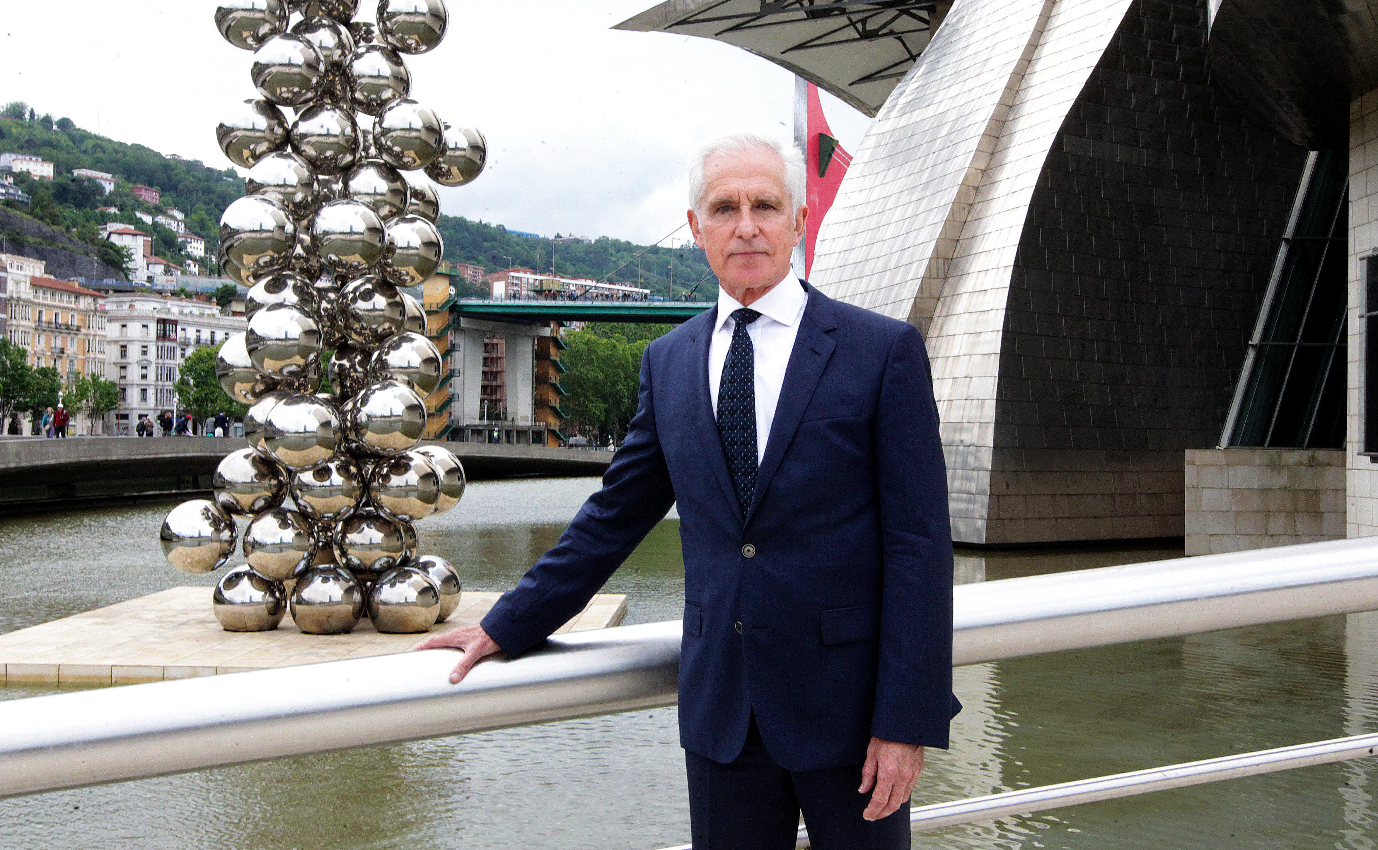 Juan Ignacio Vidarte en el Museo Guggenheim, en mayo de 2024.  