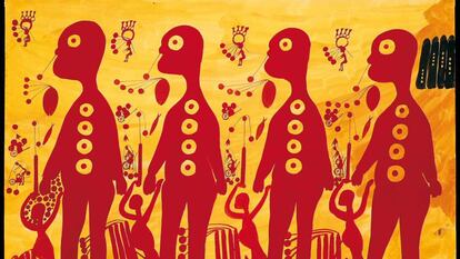 'Sin título' (1961), obra de Carlo Zinelli.