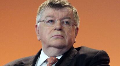 El expresidente de France Télécom, Didier Lombard, en un acto en 2010