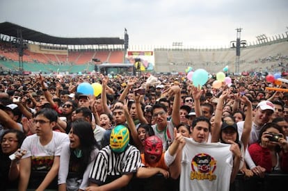 El p&uacute;blico que asisti&oacute; a la &uacute;ltima edici&oacute;n del Festival Vive Latino, que se celebra en M&eacute;xico DF desde hace 15 a&ntilde;os. 