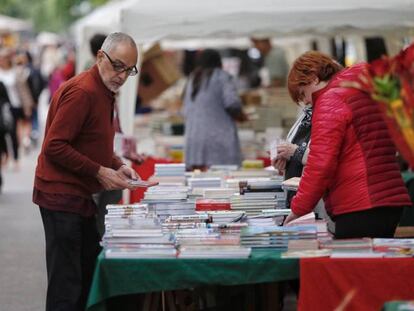 La Diada de Sant Jordi, l'any passat.