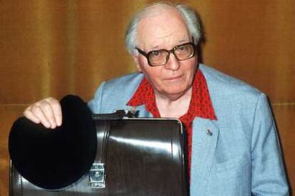 Imagen del compositor Oliver Messiaen