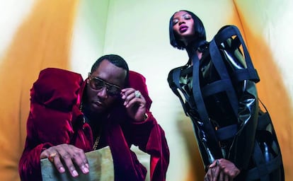 Puff Daddy y Naomi Campbell, en el calendario Pirelli 2018 fotografiados por Tim Walker.