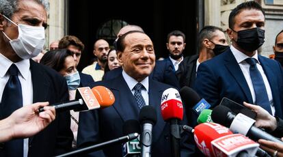 Silvio Berlusconi, presidente de Media For Europe (MFE).