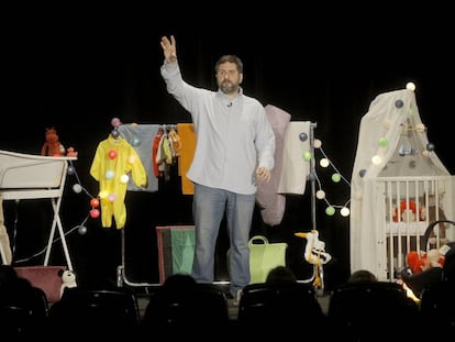 Martín Piñol, durante una actuación.