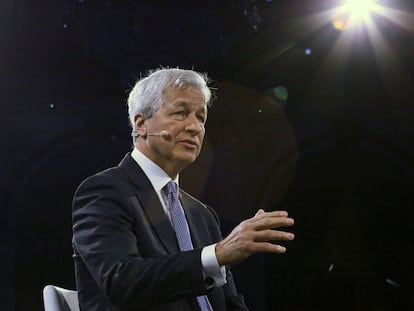 Jamie Dimon, de JP Morgan Chase & Co, en el Bloomberg Global Business Forum en Nueva York el pasado es de septiembre.