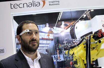 Google Glass de Tecnalia para entornos laborales