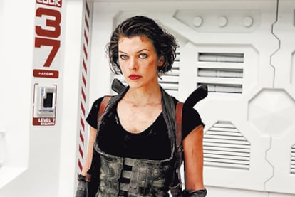 <b>¿Alguien ha visto un lindo zombi? Milla Jovovich, dispuesta a reventar unos cuantos muertos vivientes en <i>Resident evil: Ultratumba 3D</i></b>