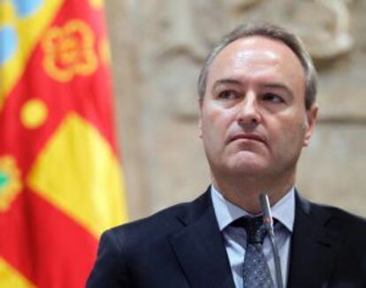 El presidente de la Generalitat, Alberto Fabra.
