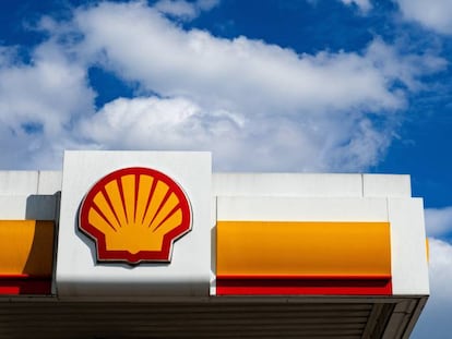 Logo de la empresa Shell. 